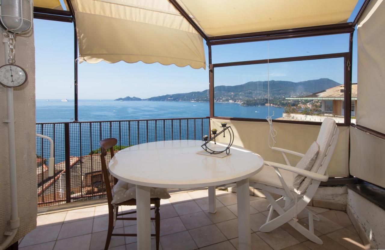 Nautilus Vista Mare Mozzafiato A 180 Gradi- Posto Auto Privato - 2 Camere Matrimoniali Piu 1 Divano Letto Singolo-Sky,Netflix-Wifi 200Mg Рапалло Екстер'єр фото