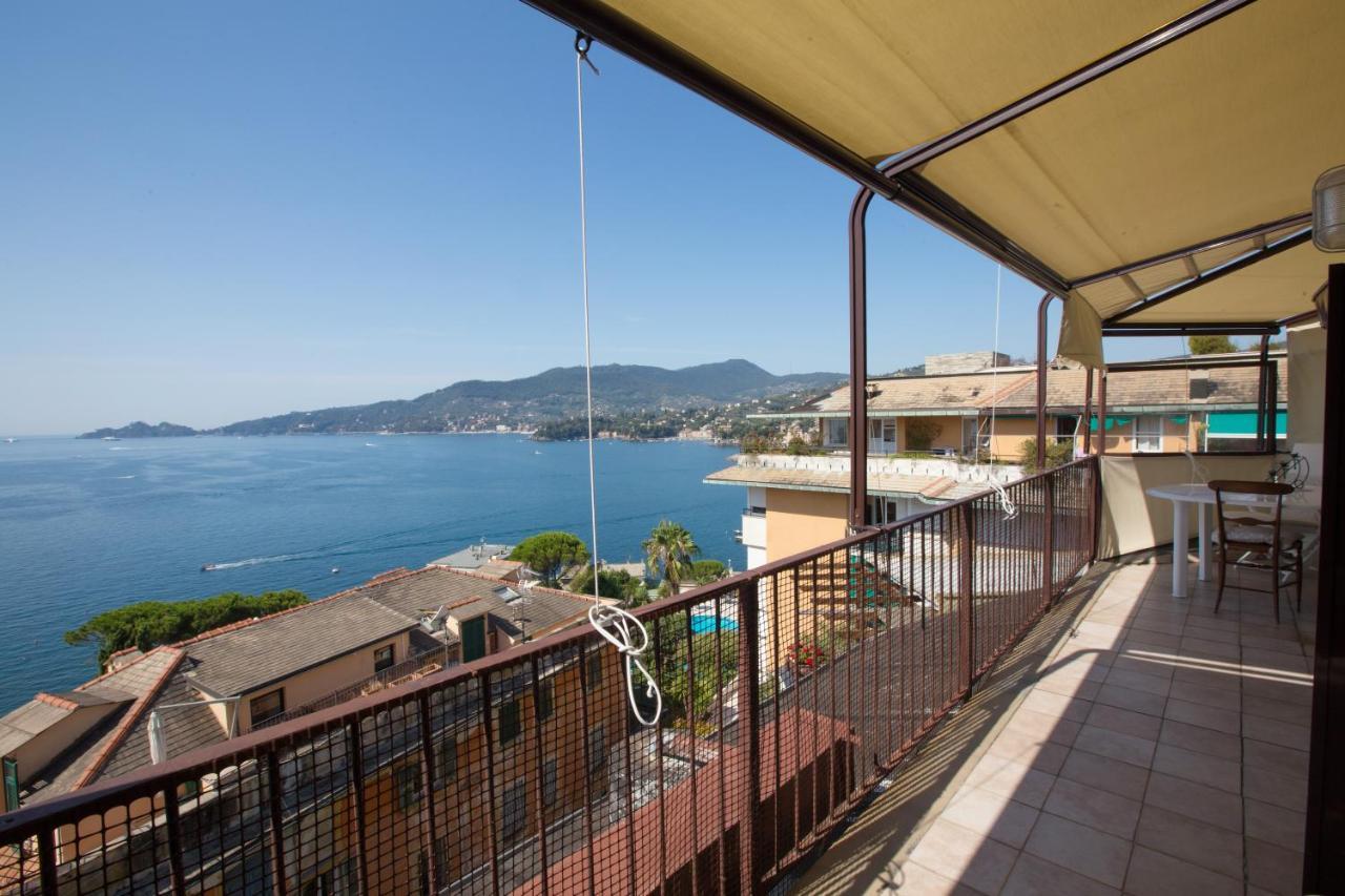 Nautilus Vista Mare Mozzafiato A 180 Gradi- Posto Auto Privato - 2 Camere Matrimoniali Piu 1 Divano Letto Singolo-Sky,Netflix-Wifi 200Mg Рапалло Екстер'єр фото